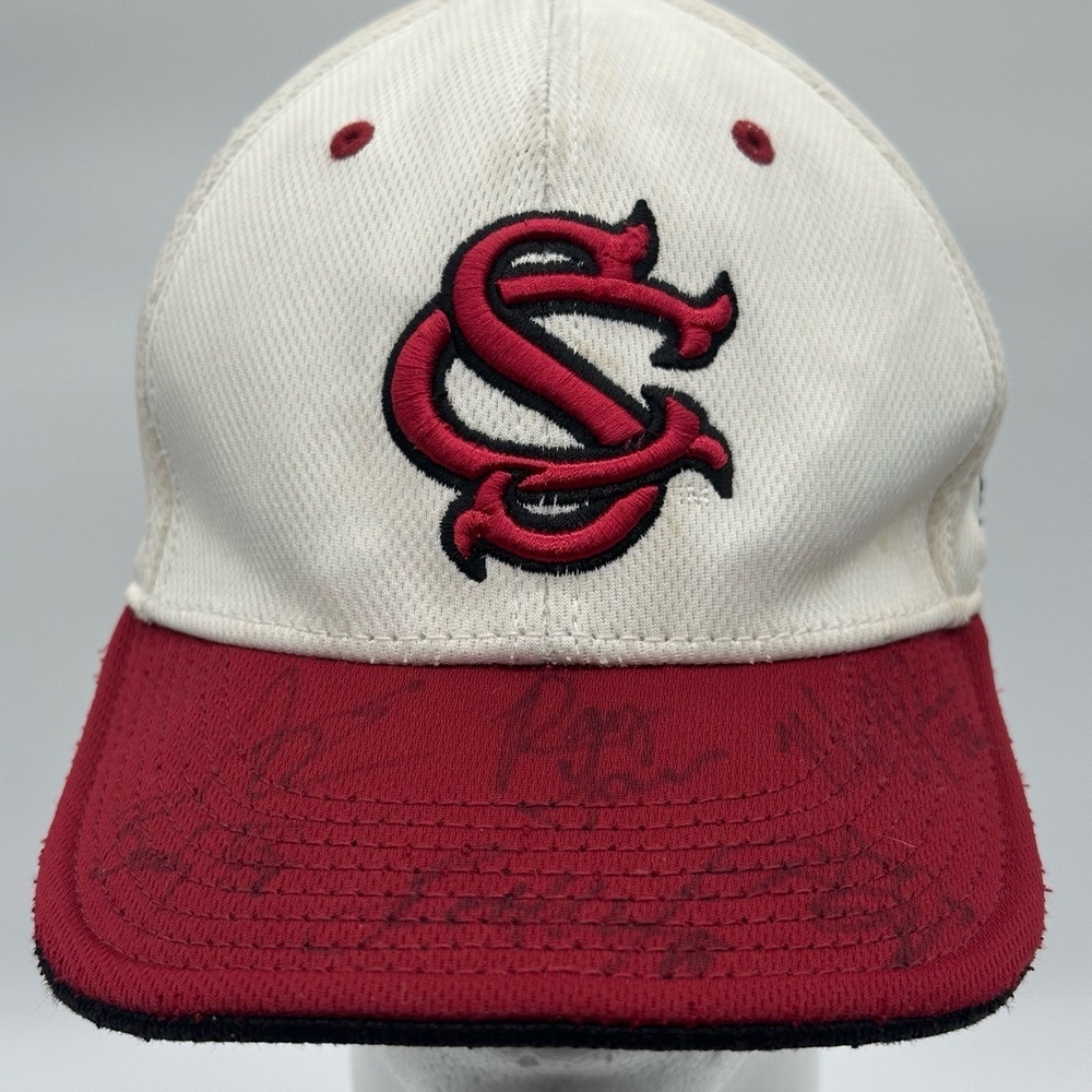 The Game Pro GP320 Gametek Size 7 Hat Autographed South Carolina‎ Gamecocks Cap